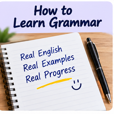 How to Learn English Grammar