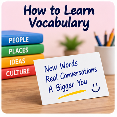 How to Learn English Vocabulary